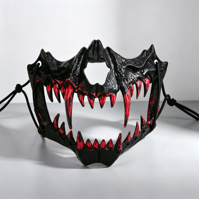 Wholesale Japanese Anime Style Black Werewolf Mask Stylish  Cosplay Mask Decorative Party Costume Accessory For Boutique Resale And Gift