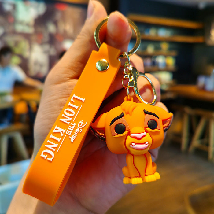 Wholesale Cartoon Doll 3D Rubber Keychain JDC-KC-Tingm061