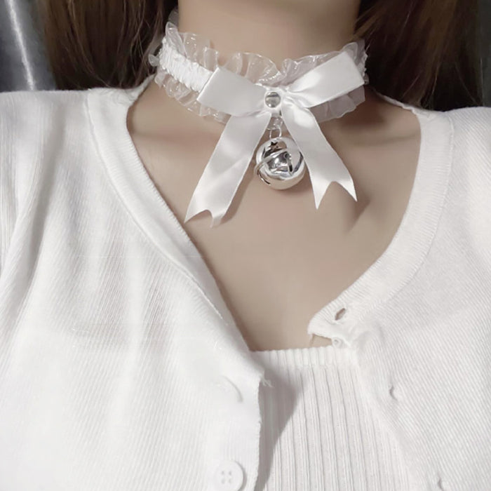 Wholesale Bow collarbone chain accessory neckband