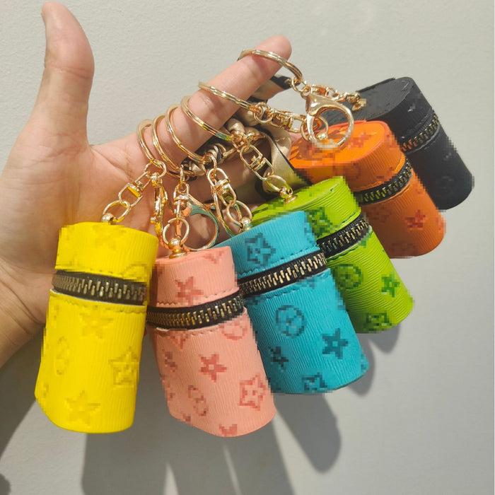 Wholesale Mini Cute Keychain Lipstick Bag Storage Wireless Headphone Protective Case JDC-KC-JiYou008