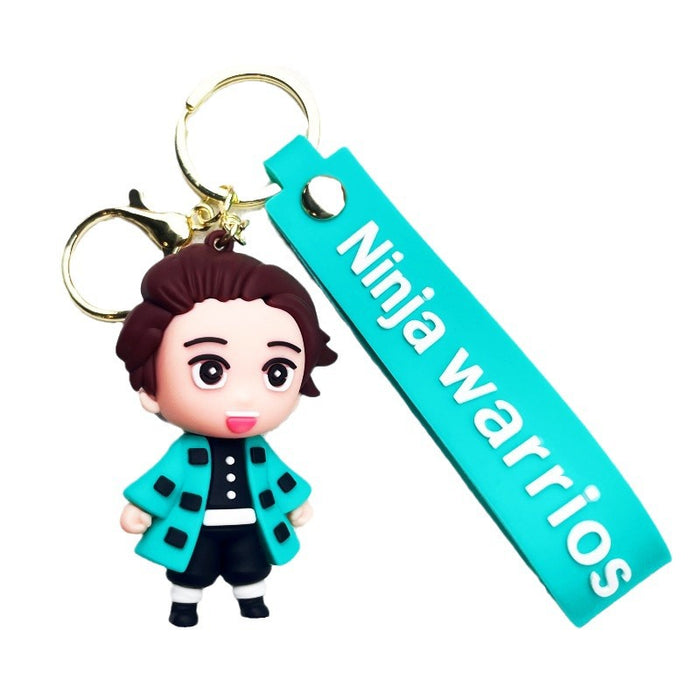 Wholesale PVC cartoon doll Keychain JDC-KC-WuYi092