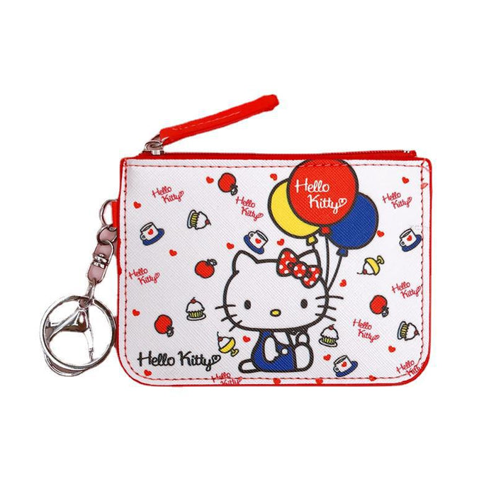 Wholesale PU Cartoon Printing with Key Ring Card Holder Coin Purse JDC-WT-YaLL018