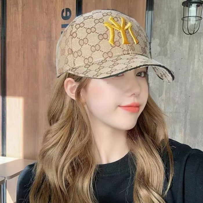 Wholesale Baseball cap letter fashionable casual duckbill cap versatile sun shading