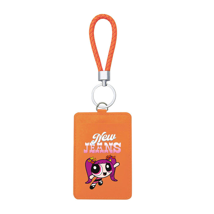 Wholesale PU Card Holder Keychain JDC-KC-ShuaiX002