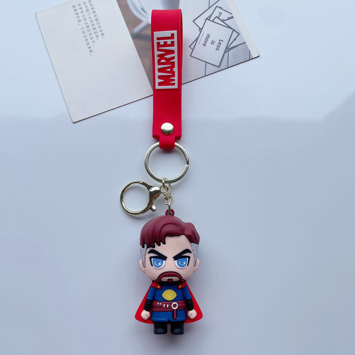 Wholesale Cartoon Doll Silicone Keychain JDC-KC-JuShu041