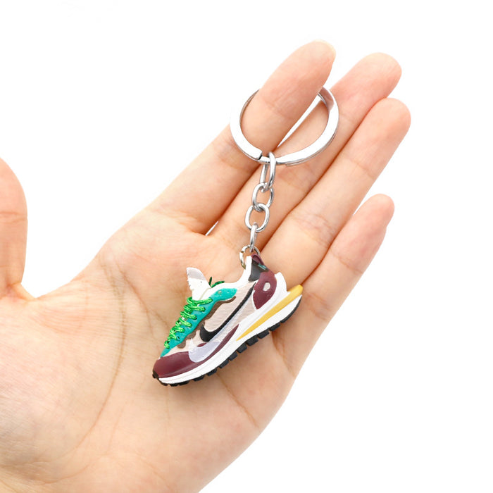 Wholesale PVC Basketball Shoe Model Keychain JDC-KC-QLPing015