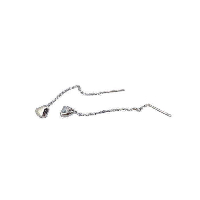 Wholesale Titanium steel temperament long earrings