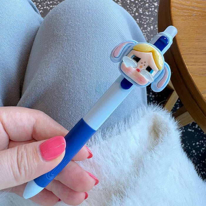 Wholesale Cute and creative click-type super able large-capacity student gel pen