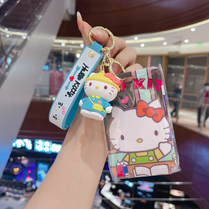 Reemplazo de silicona al por mayor Cat Mini Key Chain JDC-KC-JUJI063