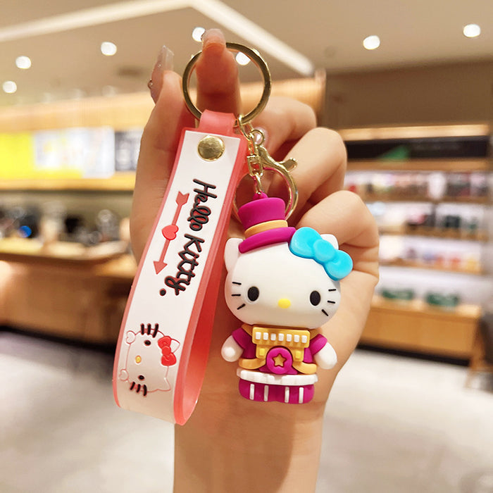 Wholesale Cartoon Doll Silicone Keychains (S) JDC-KC-JuJi009