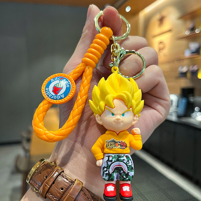 Wholesale Silicone 3D Doll Keychain JDC-KC-XuanWo001