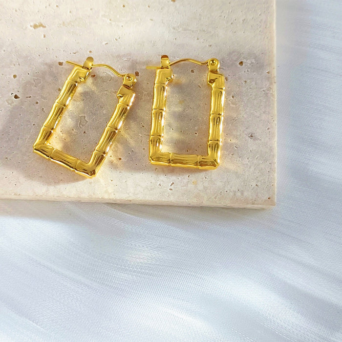 Wholesale irregular geometric ear buckle