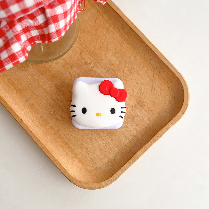 Wholesale Cartoon Cat Flip-Mirror Phone Grips