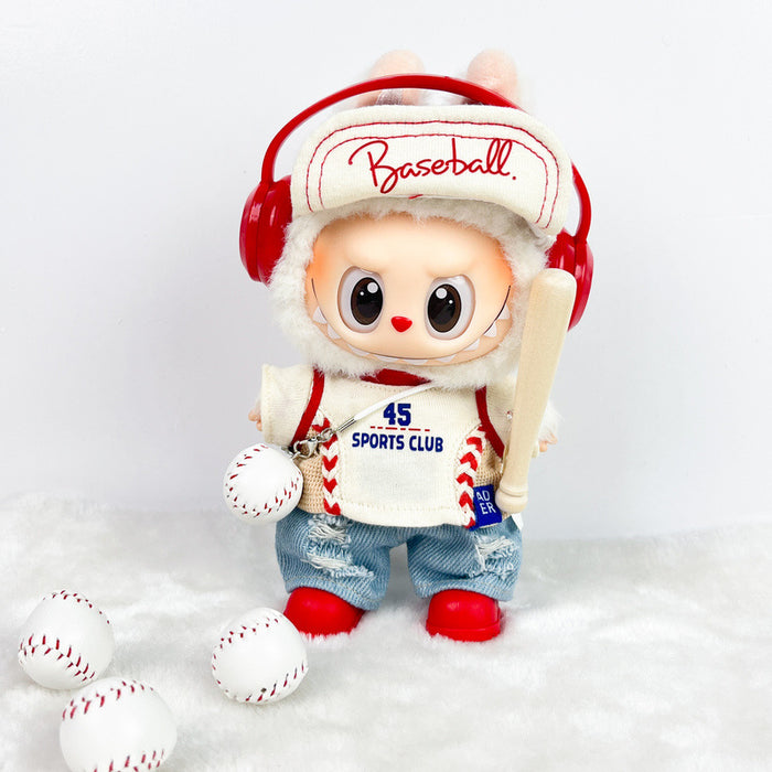 Wholesale Baby clothes accessories sportswear baseball suit blind box pendant clothes