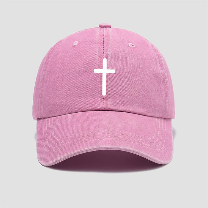 Wholesale Hat print baseball cap, cross duckbill cap, sun visor hat, casual and versatile, used sun shading and sun protection