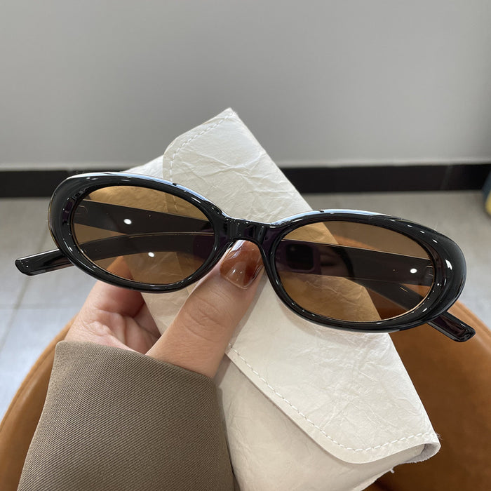 Wholesale Retro oval sunglasses, sunglasses with UV protection and strong light