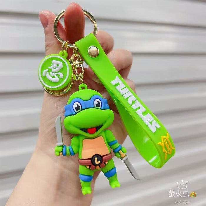 Wholesale Cartoon Doll Silicone Keychain JDC-KC-HongSheng009