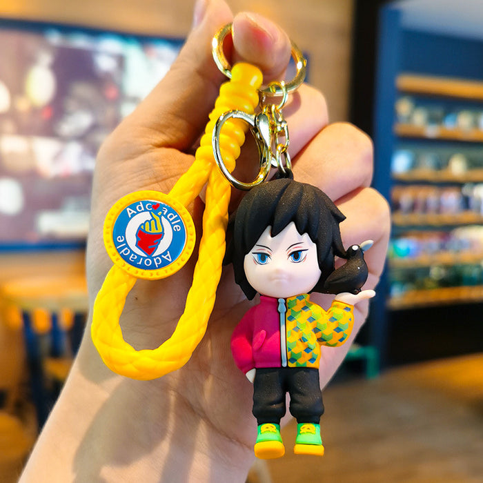 Wholesale Cartoon Doll Rubber Keychain JDC-KC-Tingm022