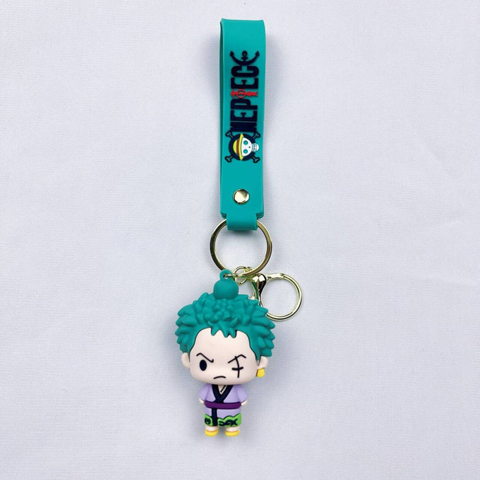 Wholesale Anime Keychain Luffy Nami Sanji Zoro Keychain Doll Bag Pendant Ornaments JDC-KC-YaEn002