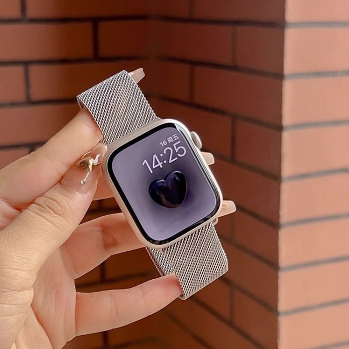 Wholesale iwatch watch strap apple watch metal gradient magnetic