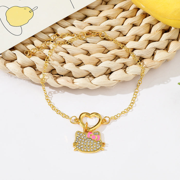 Wholesale Cartoon Anime Cat Bracelet