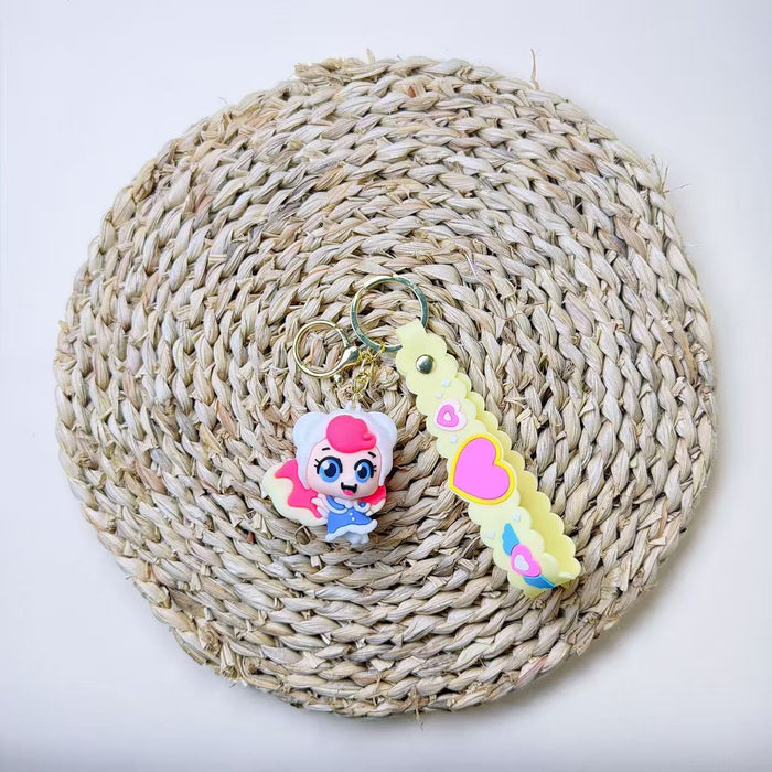 Wholesale Cute Cartoon 3D Keychain Pendant PVC Bag Charm Backpack Accessory Party Gift