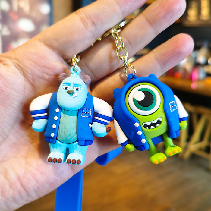 Wholesale Cartoon Doll Silicone Keychain JDC-KC-Tingm124