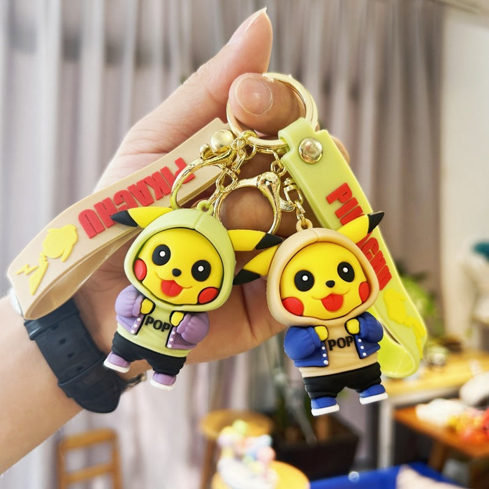 Wholesale PVC Cartoon Doll Keychain JDC-KC-WuYi122