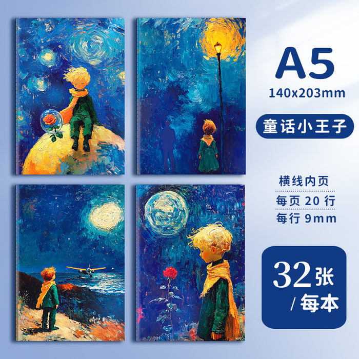 Wholesale 2pcs A5 cartoon retro notebook B5 cute stationery
