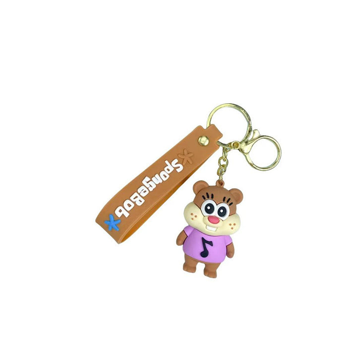 Wholesale PVC Cartoon Doll Keychain JDC-KC-BaoDou014