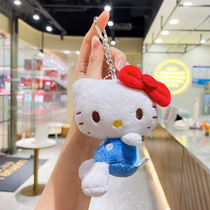 Wholesale Cute doll plush pendant dollkeychain plush toy