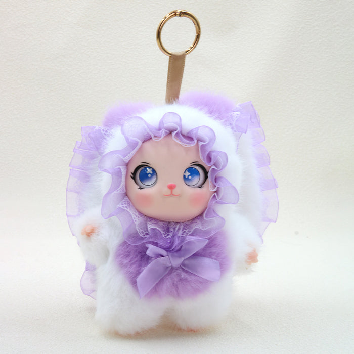 Wholesale Lolita Rabbit Plush Doll Toy Pendant Able Ornament Gift