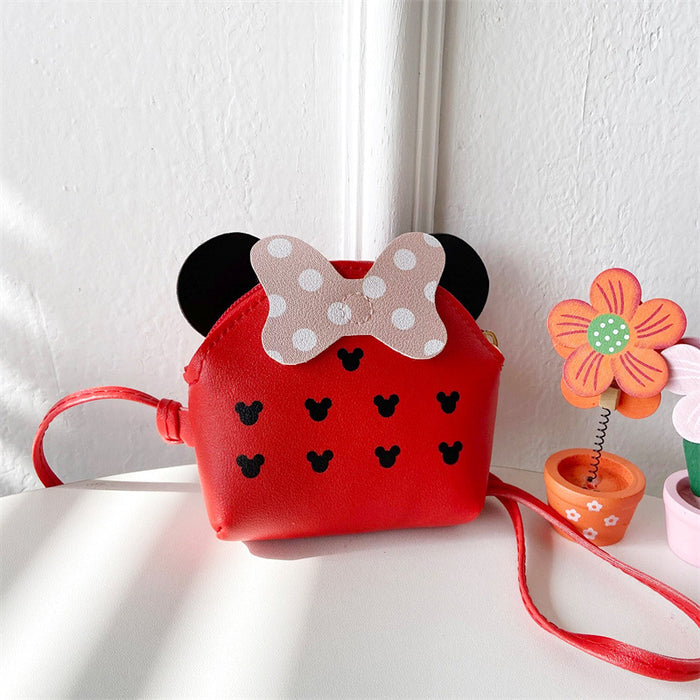 Wholesale New fashionable children's bag, crossbody shoulder bag, cute cartoon bag, mini bag