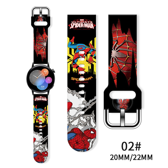 Wholesale Printed Tpu Watch Strap Wrist Strap JDC-WD-NuoQi050