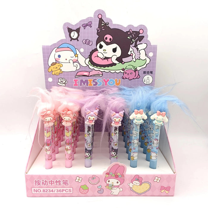 Wholesale Push Pen Color Value Stationery Gel Pen