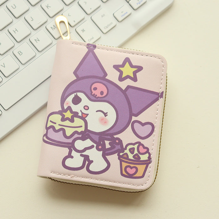 Wholesale Cartoon Anime Cute Short Zipper Wallet JDC-WT-Jumei019