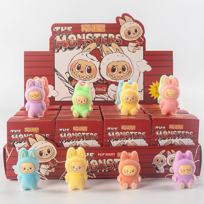 Wholesale 12pcs Skateboard flocking ornaments children' s toy blind box