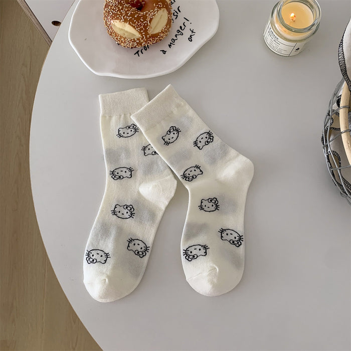 Wholesale Cute girl piles socks, tube socks, student boneless women's socks