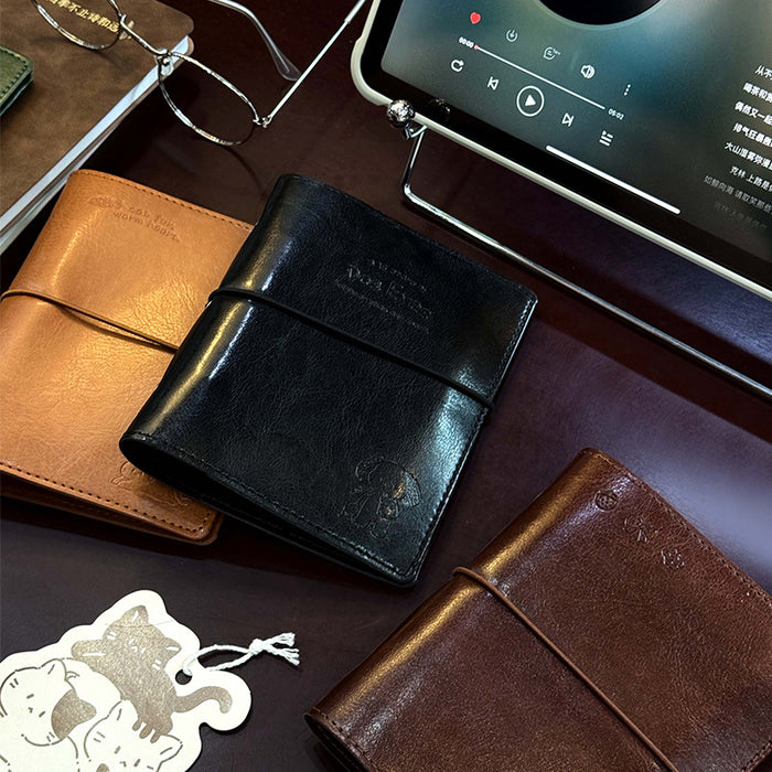 Wholesale Cute A7 Loose Leaf PU Leather Journal Grid Inner Pages Student Notebook