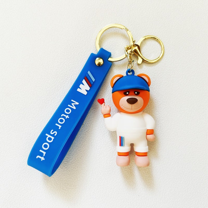 Wholesale PVC Cartoon Doll Keychain JDC-KC-WuYi276