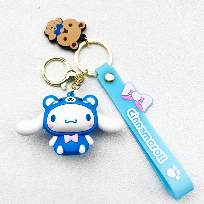 Wholesale PVC Cartoon Doll Keychain JDC-KC-WuYi201