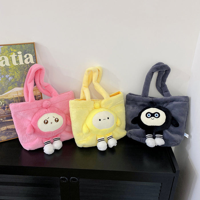 Wholesale Cartoon Plush Doll Doll Shoulder Bag JDC-BP-Tianj004