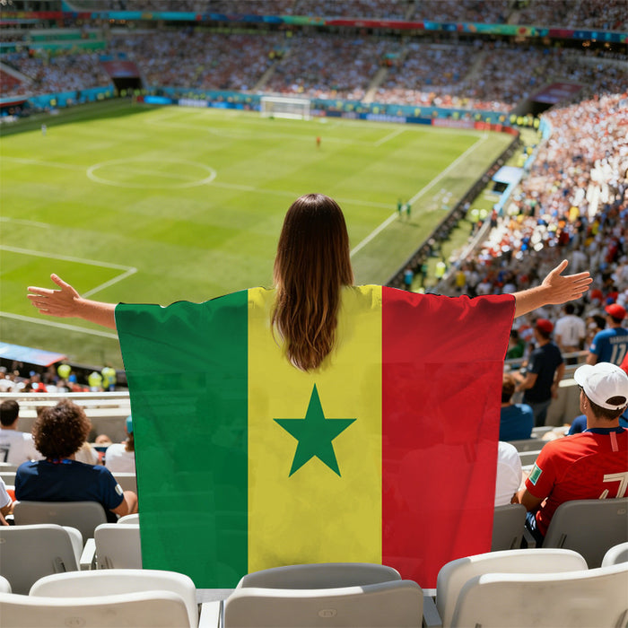 Wholesale Fan Flag 90x150cm Decorative World Cup Party Accessory