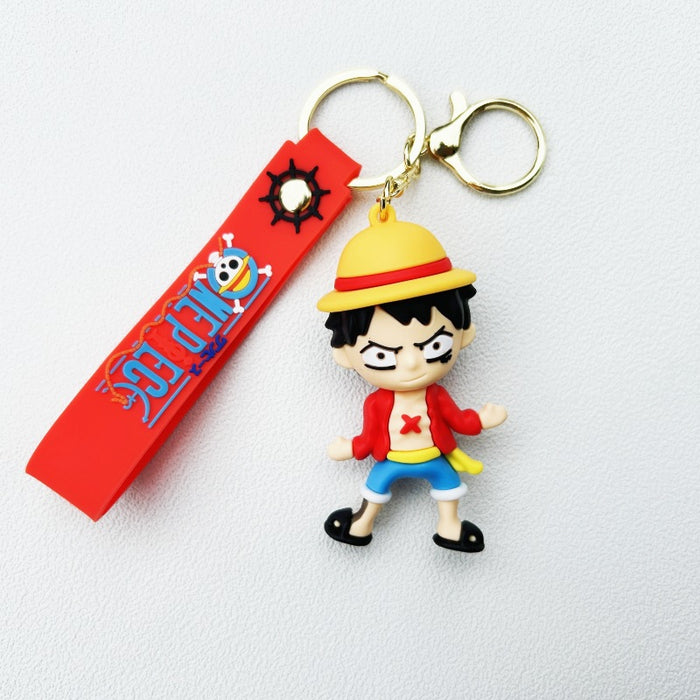 Wholesale PVC Cartoon Doll Keychain JDC-KC-WuYi217