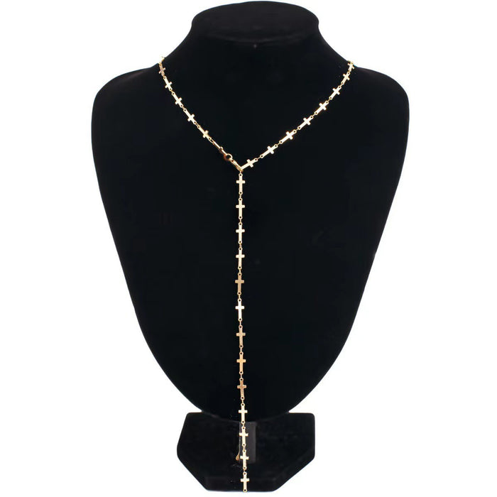 Wholesale Personalized sequin necklace, green crystal collarbone chain, niche design, versatile accessory