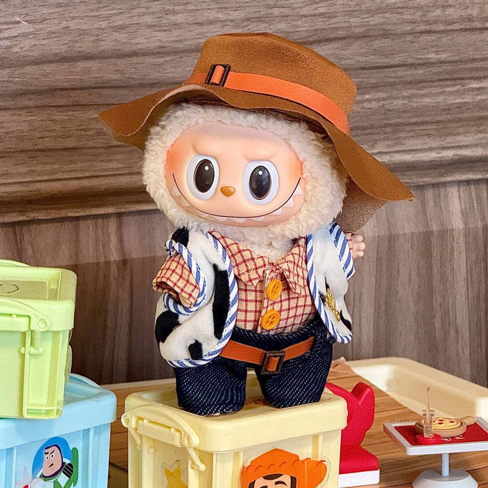 Wholesale Western cowboy clothing cotton doll universal interchangeable clothes cute