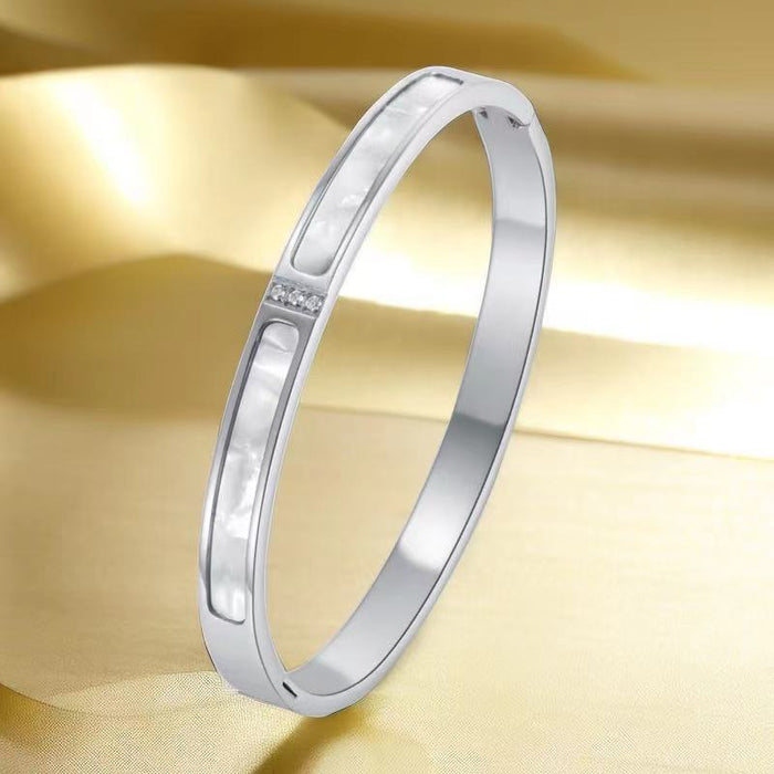 Wholesale Stainless Steel Full Diamond Bracelet JDC-BT-Shengh004