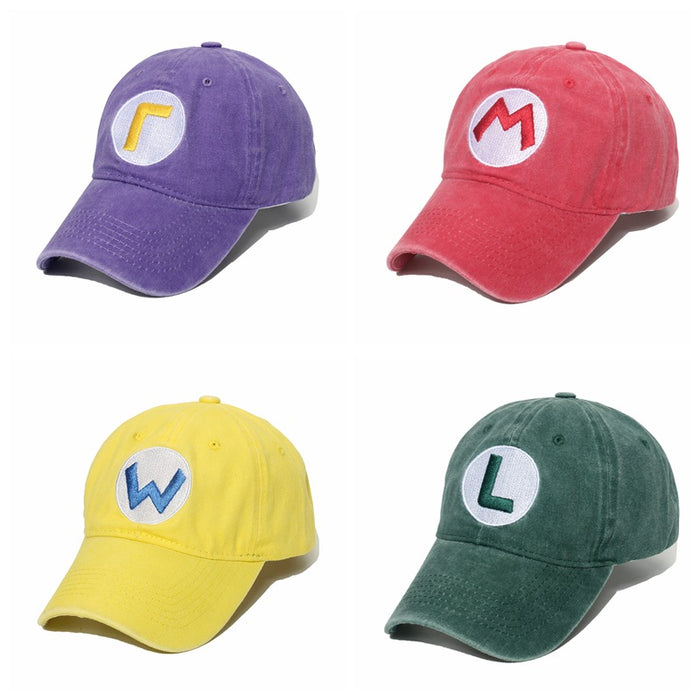 Wholesale Cartoon Washed Canvas Baseball Cap JDC-FH-Yuanb028