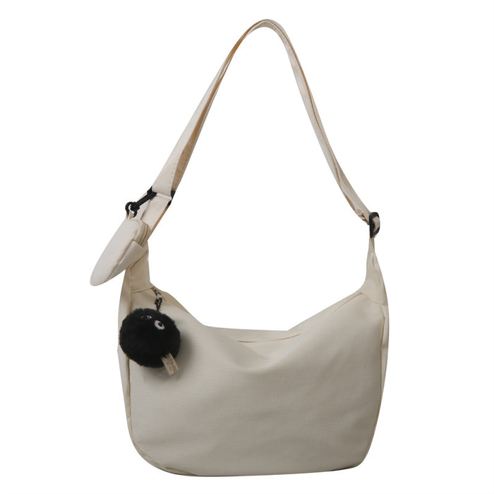 Wholesale Canvas bag, crossbody bag, large capacity casual versatile shoulder bag