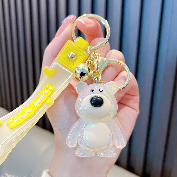 Wholesale Acrylic Doll Bear Keychain JDC-KC-WoA019